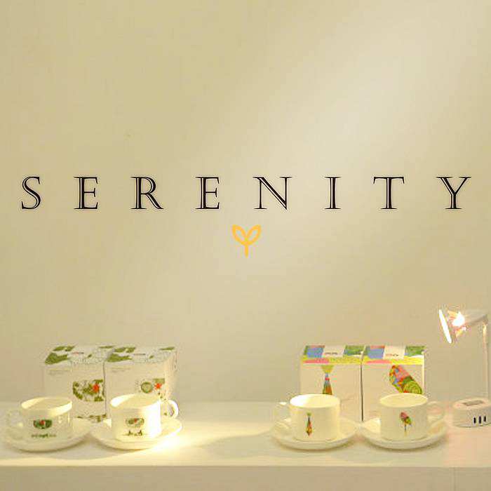 Serenity vinyl wall decal quote