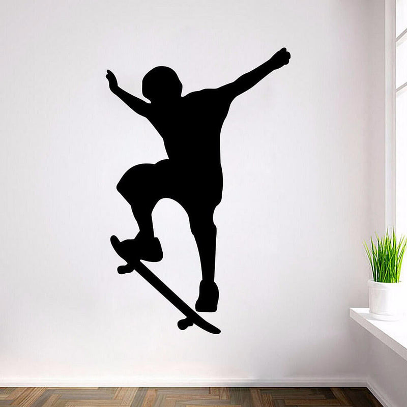 Skateboard wall stickers