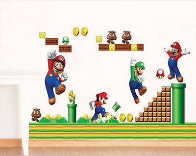 Super Mario Kids Nursery Wall Decals Wall Stickers 1