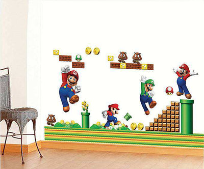 Super Mrio Kids Nursrey Wall Decals Wall Stickers 3