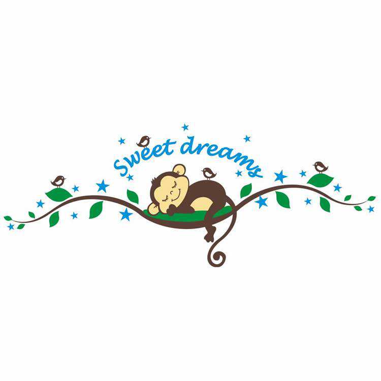 Sweet dreams wall art decals stickers