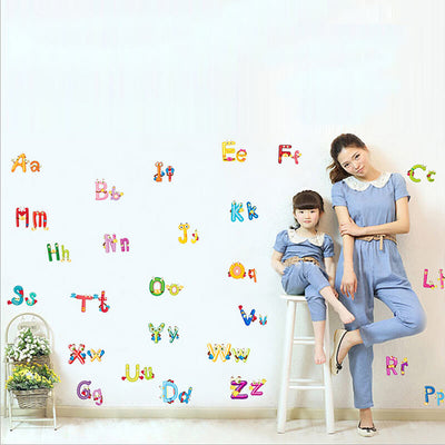 The-English-Alphabet-Wall-Sticker-English-Words-Prepare-For-Baby-Learning-Home-Decor-For-Kids-Room