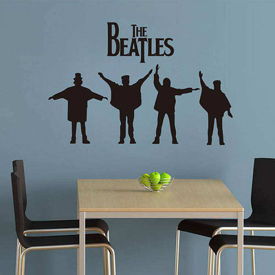 The beatles wall stickers