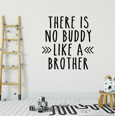 There's no buddy like a brother wall sticker