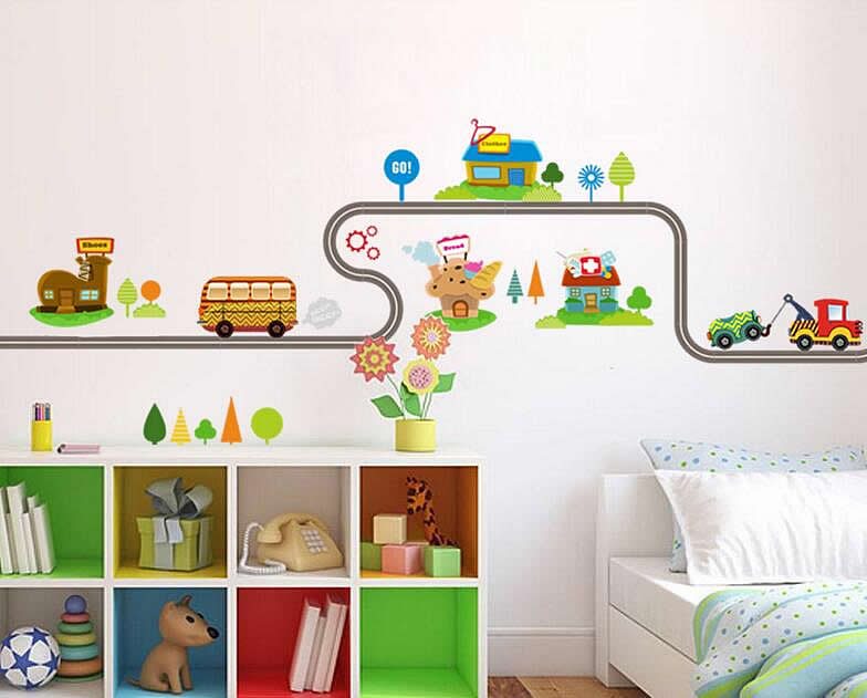 Train Wall Decals