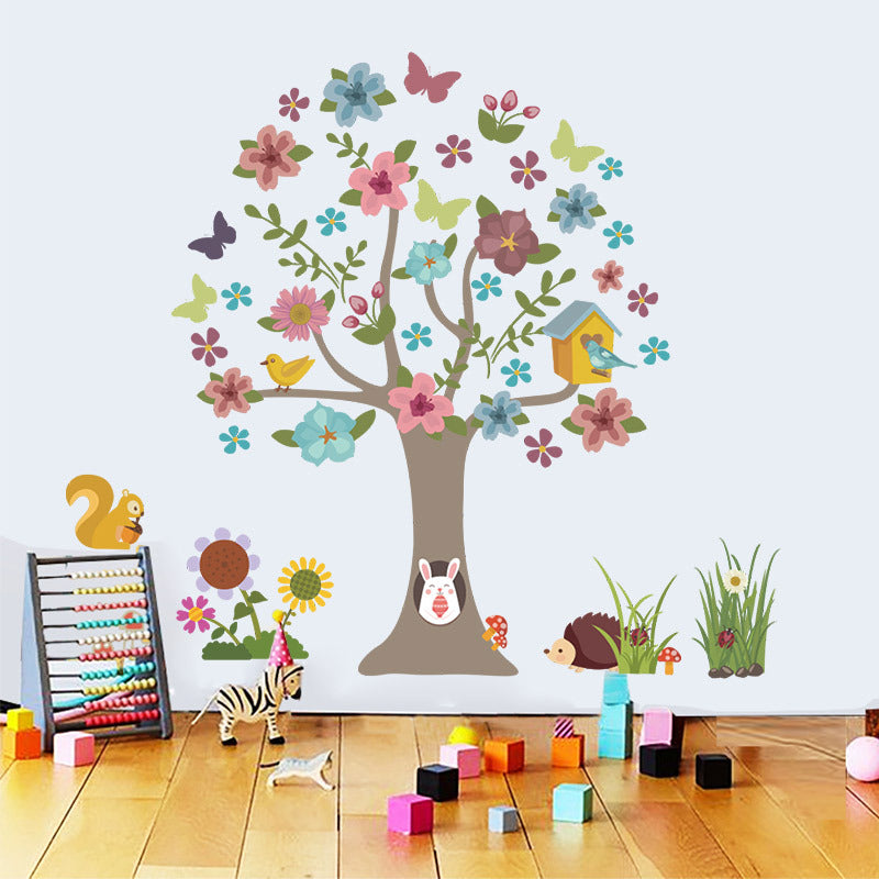 Tree Butterfly Wall Decals For Nursery