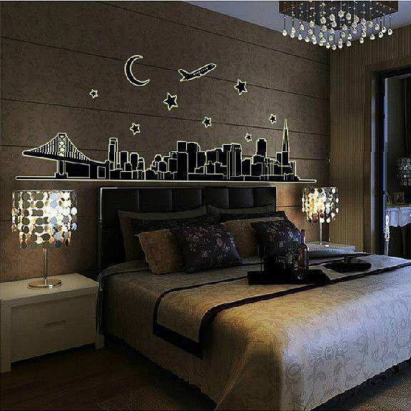 Wall Stickers For Bedroom Living Room Wall-Decals Decoration Wallpapers