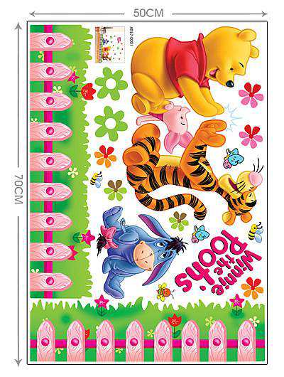 Winnie The Poou Party Wall Decals Wall Stickers 4