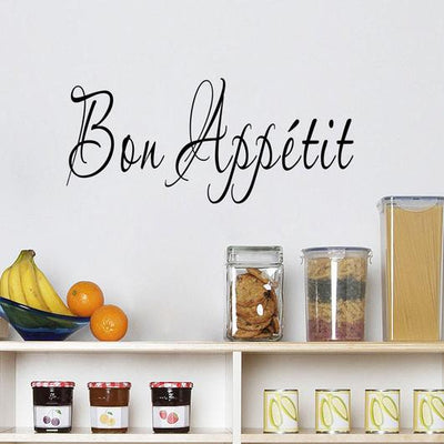 bon appetite wall decals