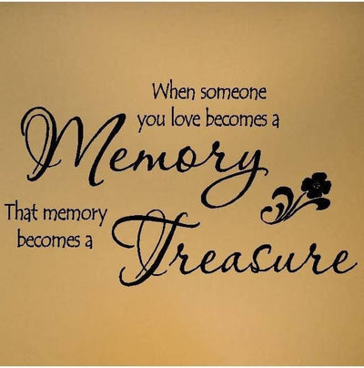 Love & Treasured Memories | Wall Stickers