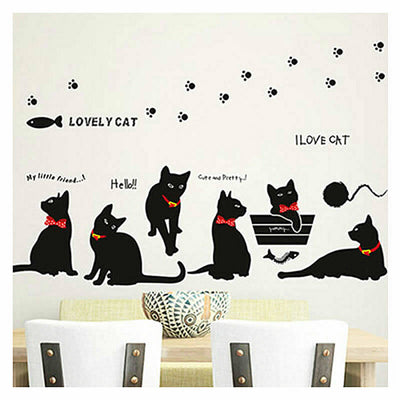 cat wall decal