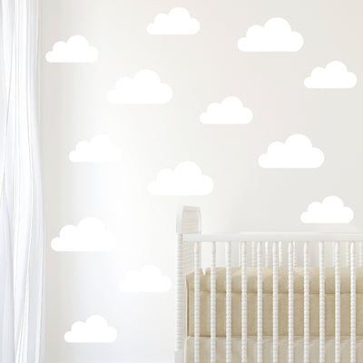 clouds wall stickers
