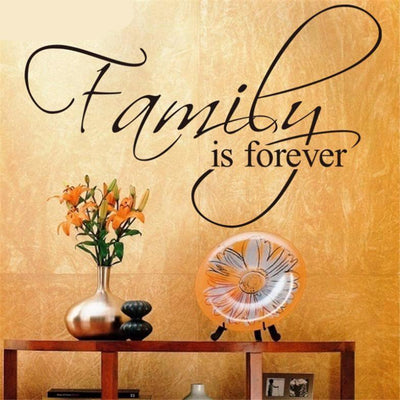 family is forever wall decals
