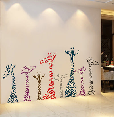 giraffe wall stickers Art