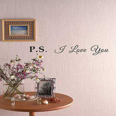 i love you wall art decals