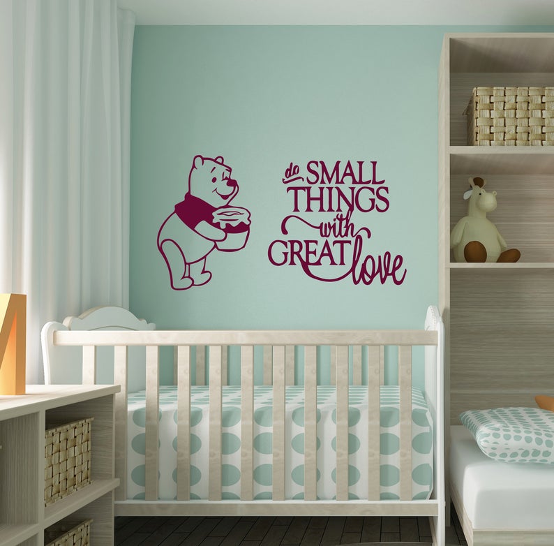Do small things Winnie decal