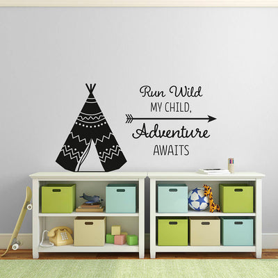 Adventure wall decal