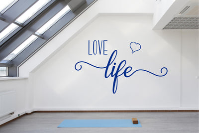 Love life wall sticker