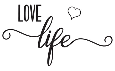 Love life wall decals