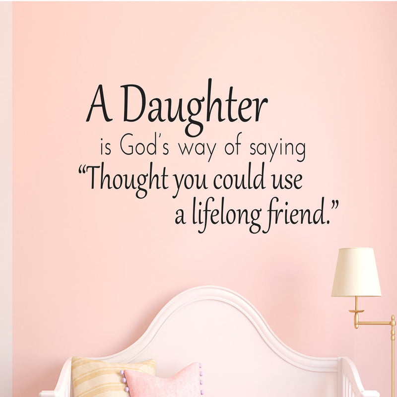 A Daughter is God&