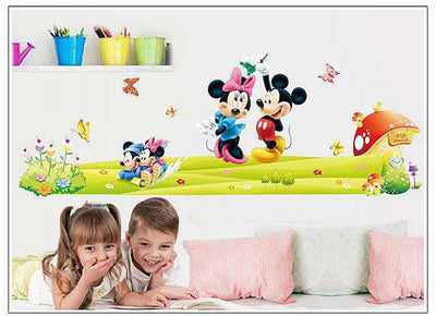 mickey mouse wall art decals