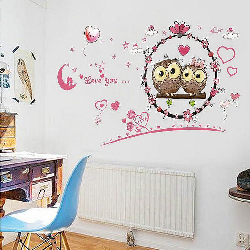 owl wall stickers for kids