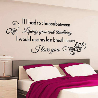 quotes wall decals sticker
