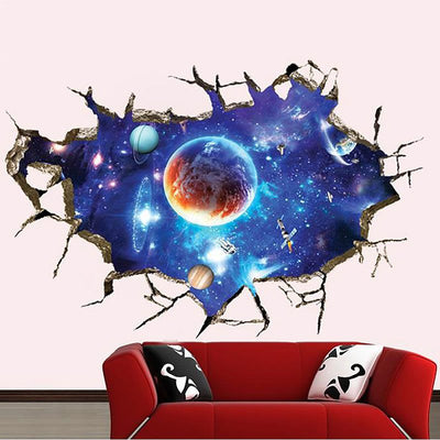 Space wall stickers 1