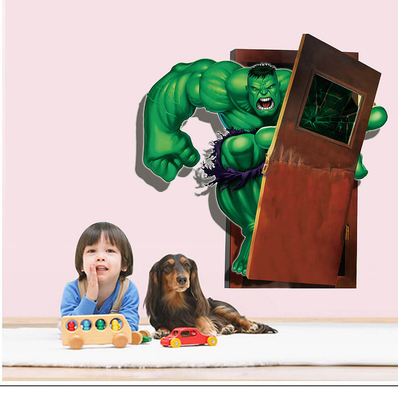 the hulk wall decals stickers