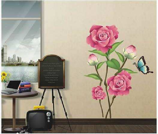 wall-decoration-sticker-flowers-