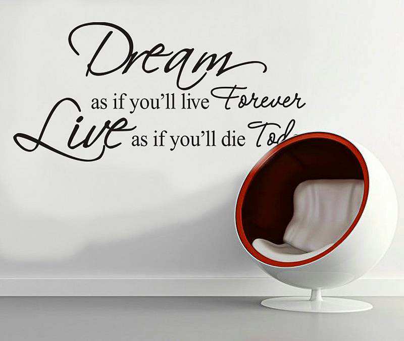 wall quotes decal art mural