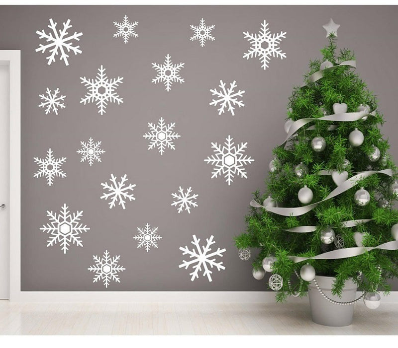Christmas Snowflake Wall Decals